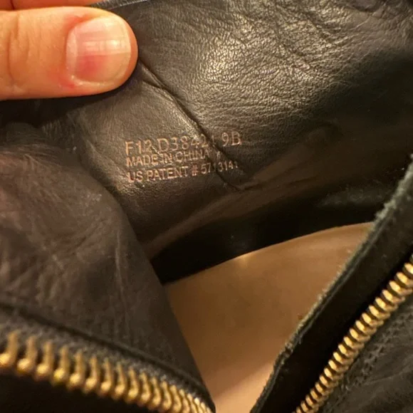 Cole Haan Heeled Black Booties - Size 9 - Picture 4 of 5